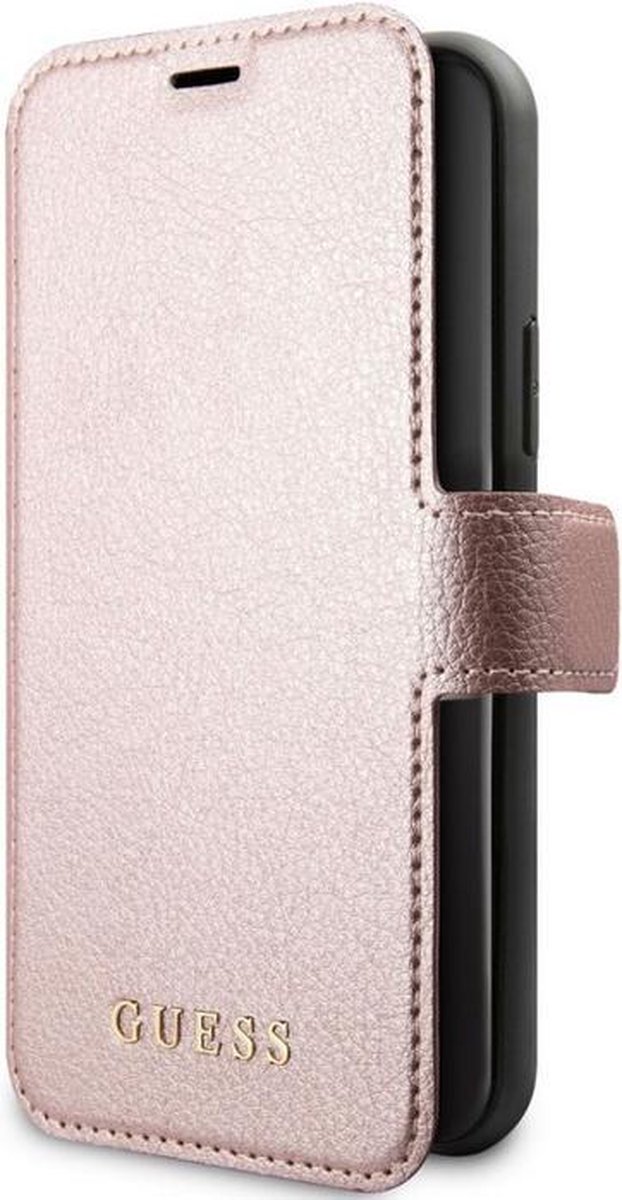 Guess Iridescent Book Case Apple iPhone 11 Pro (5.8") - Roségoud