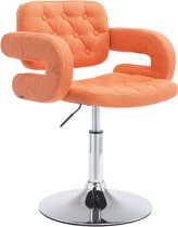 barkruk - Comfortabel - Stijlvol - Optimaal Comfort - Verstelbaar - Oranje