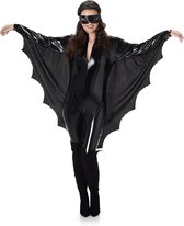 REDSUN - KARNIVAL COSTUMES - Sexy zwart vleermuis kostuum voor dames - M