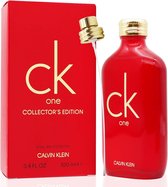 CK ONE by Calvin Klein 100 ml - Eau De Toilette Spray (Unisex Red collector's Edition)