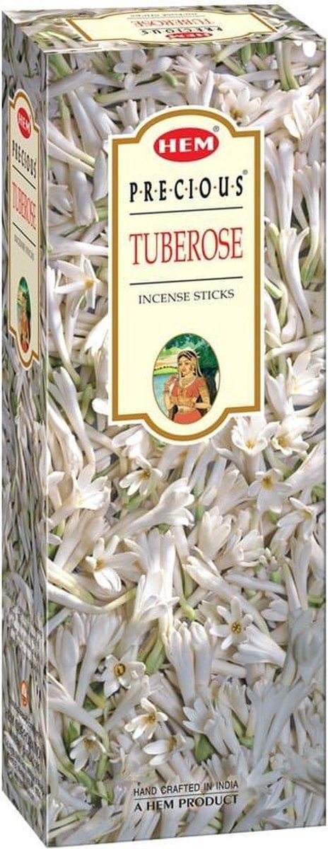 HEM Precious Tuberose wierook wit