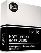 Livello Hotel Hoeslaken Perkal Ivoor 80x190