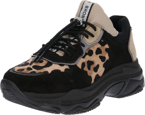 Bronx sneakers laag baisley Zwart-40 | bol.com