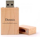 Dennis naam kado verjaardagscadeau cadeau usb stick 32GB