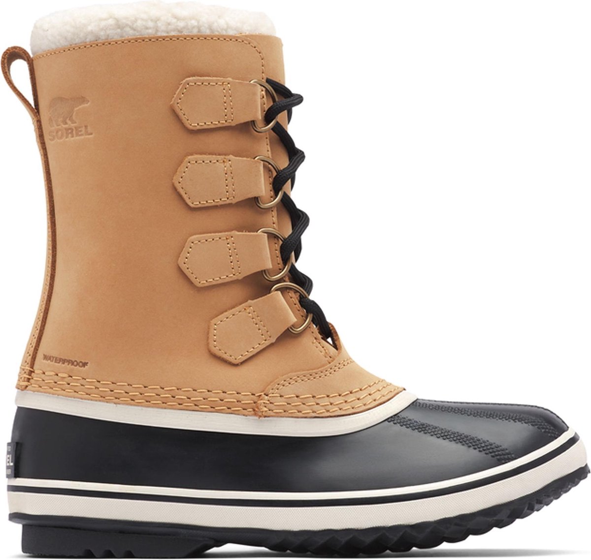 Sorel 1964 Pac 2 Wp Dames Winterboots Buff Zwart