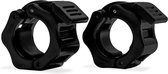 Halterstangsluiters - VirtuFit Lock Jaw Collar - Alleen geschikt voor 30 mm stangen - 2 stuks - Zwart - Barbell