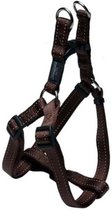 Harnais pour chien Rogz For Dogs Nitelife Step-In - 11 mm x 27-38 cm - Choco