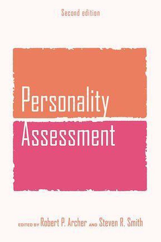 Personality Assessment - cover