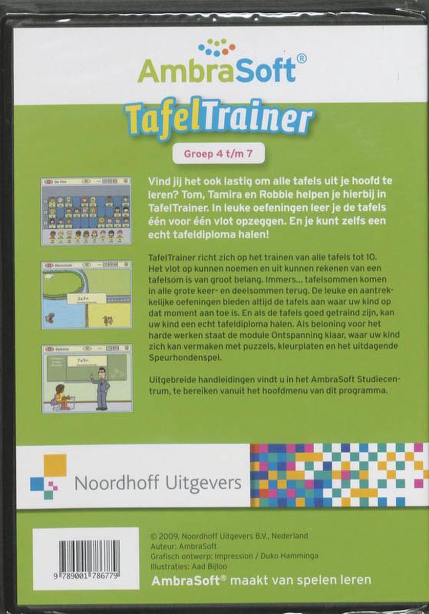 AmbraSoft TafelTrainer Groep 4 t/m 7