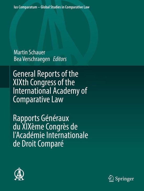 Ius Comparatum - Global Studies in Comparative Law 24 - Gene ... - cover
