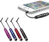 muvit Mini Stylus Pack with Audio Plug Pack Black&Red