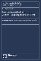Der Rechtsverlust im Aktien- und Kapitalmarktrecht