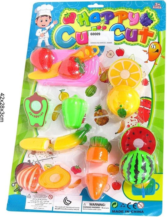 verwennen Ontdek Onderscheiden Speelgoed Fruit En Groente Kunststof Plastic Voor Kind | Ieder Fruitgroente  Bestaat... | bol.com