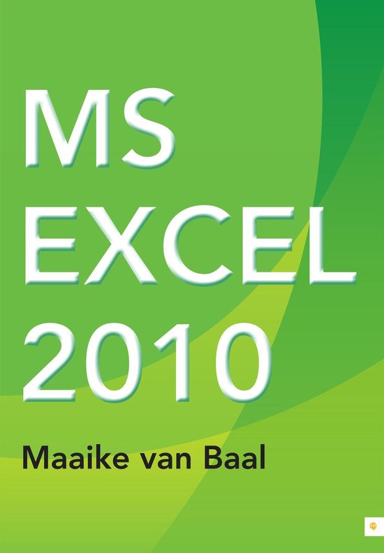 Cover van het boek 'MS Excel 2010'