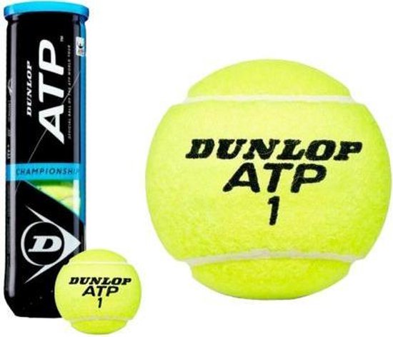 Dunlop ATP Championship Tennisballen - 4 stuks