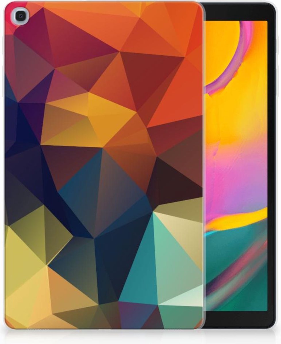 Samsung Galaxy Tab A 10.1 (2019) Back Cover Polygon Color