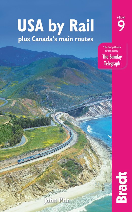 USA by Rail: plus Canada's main routes - cover