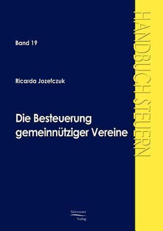 Die Besteuerung gemeinnütziger Vereine - cover