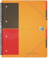 Cahier Oxford International Organizerbook - A4 + - ligné - 160 pages