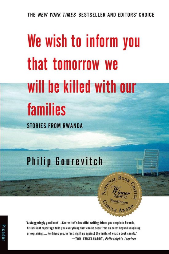 We Wish to Inform You That Tomorrow We Will Be Killed with O ... - cover