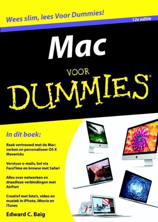 Cover van het boek 'Mac voor Dummies' van Edward C. Baig