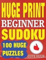 Large Print Sudoku Beginner Level- Huge Print Beginner Sudoku