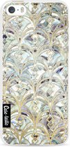 Casetastic Softcover Apple iPhone 5 / 5s / SE - Mint Art Deco Marbling