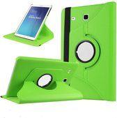 Groen - Tab E 9,6 inch Tablet Case hoesje met 360° draaistand cover hoes