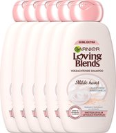 Garnier Loving Blends Milde Haver Shampoo - 6 x 300 ml