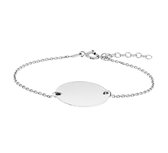 The Jewelry Collection Armband 1,5 mm 16 + 3 cm - Zilver Gerhodineerd