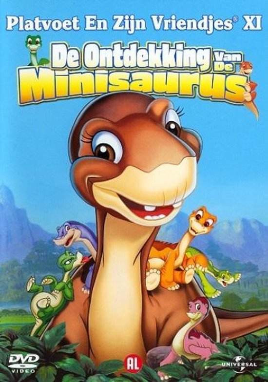 Cover van de film 'Platvoet 11 - Ontdekking van de Minisaurus'