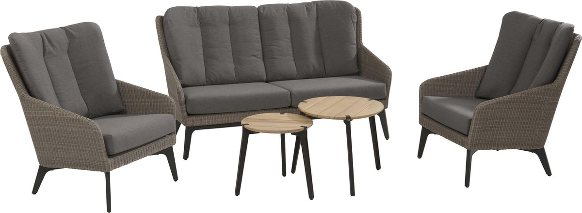 4 Seasons Outdoor Luxor 2,5-zits loungebank