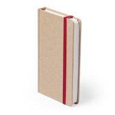 A6 notitie schrift met rood elastiekje - notitieboekjes