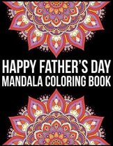 Happy Father's Day Mandala Coloring Book