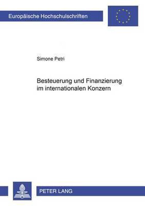 Besteuerung und Finanzierung im internationalen Konzern - cover
