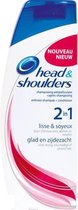 Head & Shoulders 2in1 Shampoo & conditioner Glad & Zijdezacht