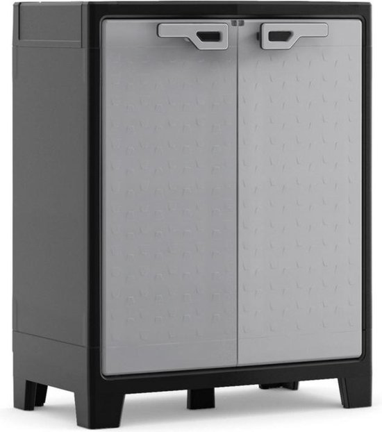 Kis Titan Opbergkast laag 80x100x44 cm Antraciet/Grijs