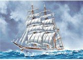 Wizardi Dia paint WD226 - Sailing ship 38x27 cm