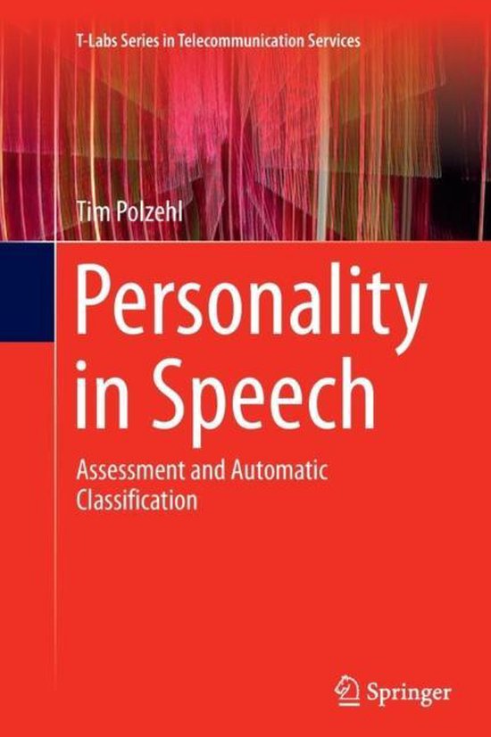 Personality in Speech - cover