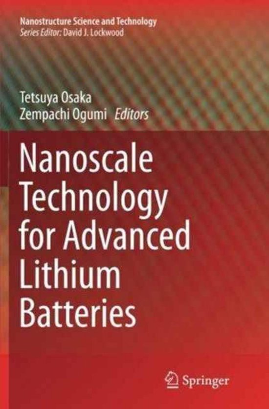 Nanoscale Technology for Advanced Lithium Batteries - cover