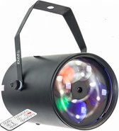 Ibiza Light - GOBO-RGBW12W Rgbw lichteffect met 4x 3w leds en 4 gobos