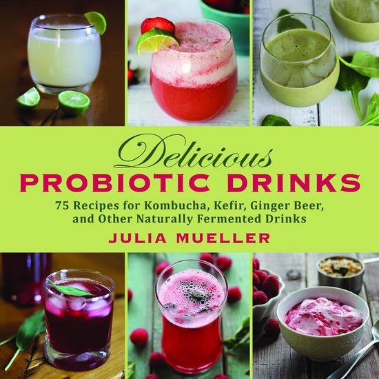 Delicious Probiotic Drinks - cover