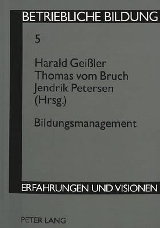 Bildungsmanagement - cover