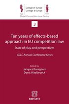 Global Competition Law Centre - Ten years of effects- Based approach in EU competition law