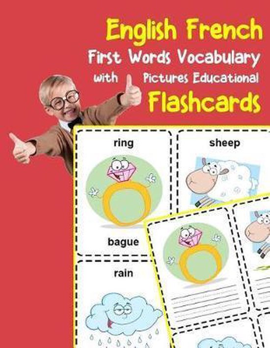 Flashcards for Toddlers- English French First Words Vocabula ... - cover