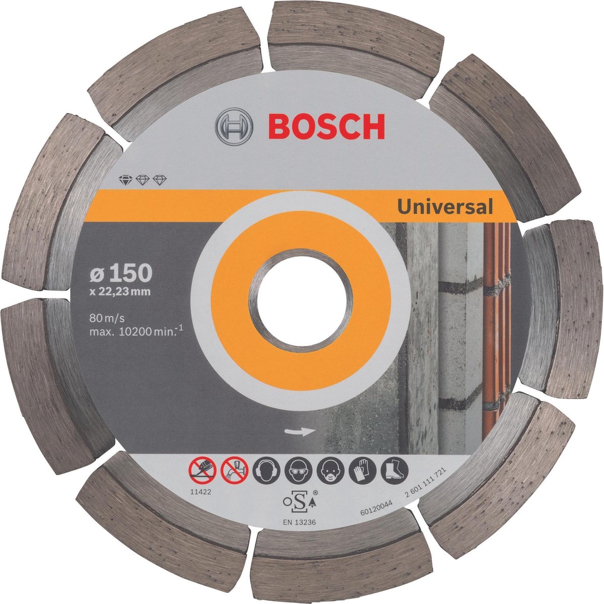 DIAMANTSCHIJF 10X PROF UNIV 150 22,23