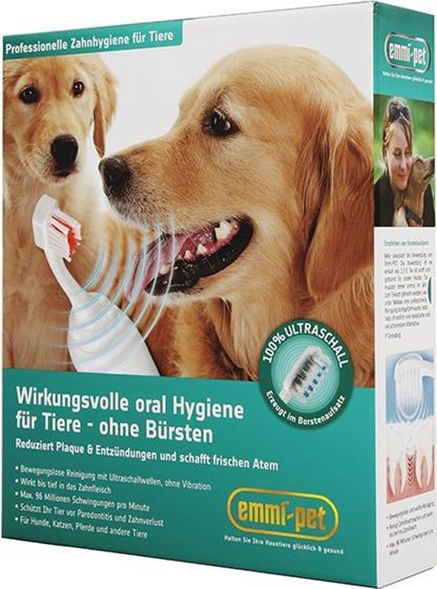 Emmi-Pet Honden Tandenborstel Basis Set
