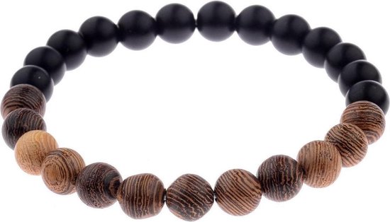 ToBeIT 1000 stuks kleurrijke houten kralen ca. 1000 stuks 8 mm kralen voor doe-het-zelf sieraden (8 mm