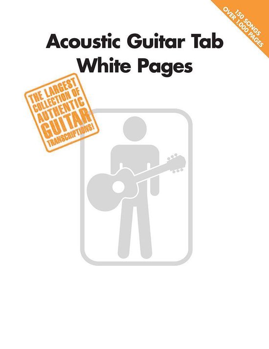 Acoustic Guitar Tab White Pages (Songbook) (ebook), Hal Leonard