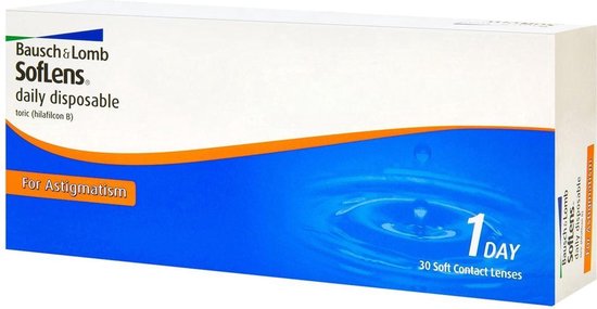 -0,75 SofLens daily disposable For Astigmatism (cil -0,75 as 90) – 30 pack – Daglenzen – Contactlenzen
